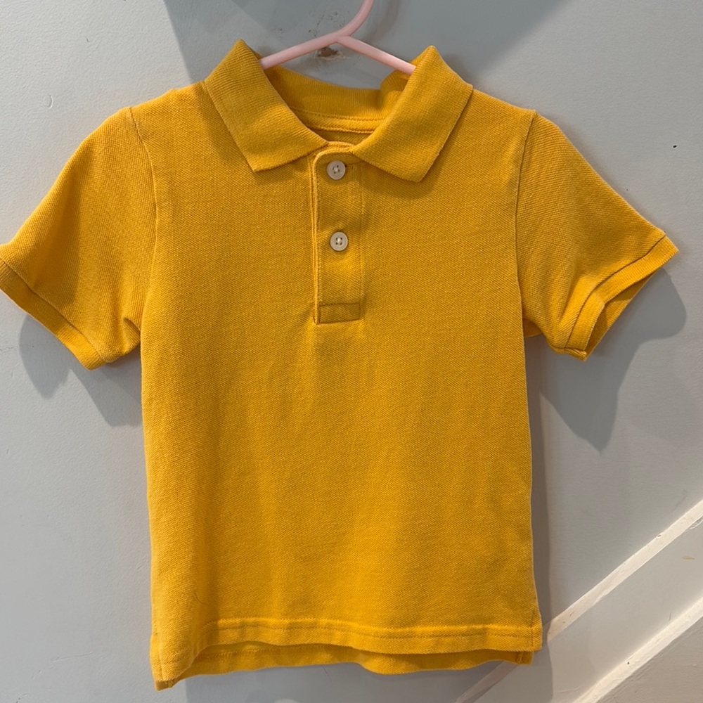 Yellow Kids Polo Shirt